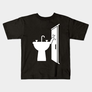 Let that sink in - Visual Pun Kids T-Shirt